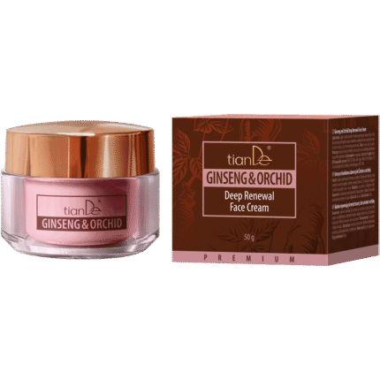 Głęboko regenerujący krem do twarzy z żeń-szeniem i orchideą - 50g